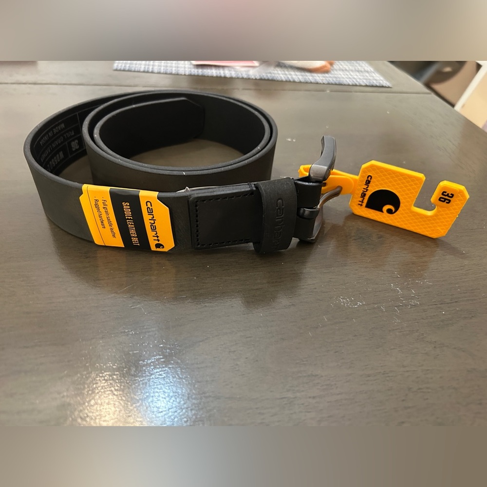 Carhartt Black and Orange Belt